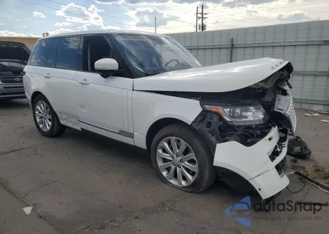 2016 Land Rover Range Rover Hse z USA, uszkodzony, nr VIN SALGS2PFXGA295426